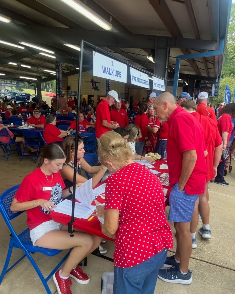 Thank you to everyone who joined us for our red out tailgate on Saturday sponsored by Experience Ruston! 🐾 ❤️

Let’s keep the momentum going — don’t miss the next Alumni Association/LTAC tailgate on Oct. 21!

Register here:  bit.ly/tech-wku-tailg…