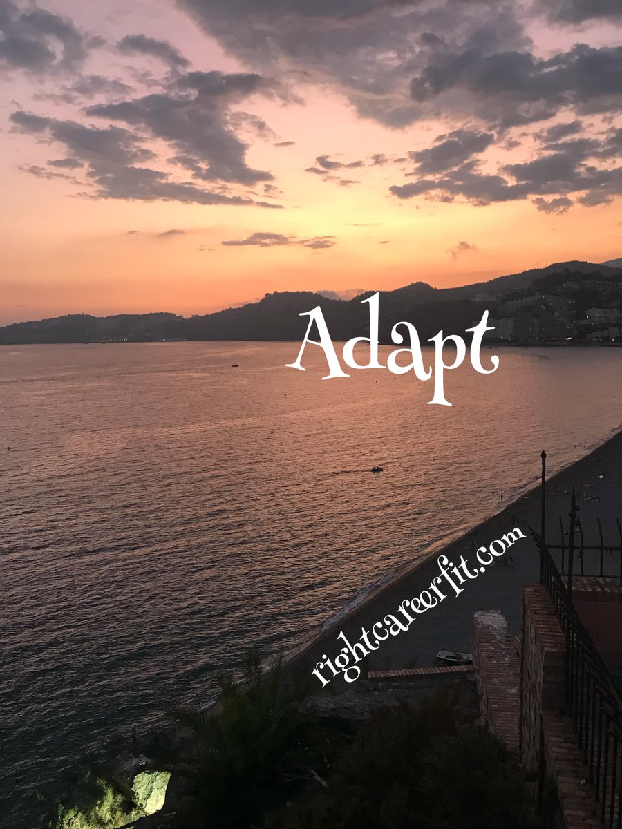 Change isn’t the obstacle—it’s the opportunity.

Adapt. Evolve. Rise. 🌟

I call it Hardwired Adaptability. Read blog for more on that👇
rightcareerfit.blog/2022/03/21/rev…

#AdaptAndThrive #MindsetMatters #CareerGrowth #careerliteracy #change