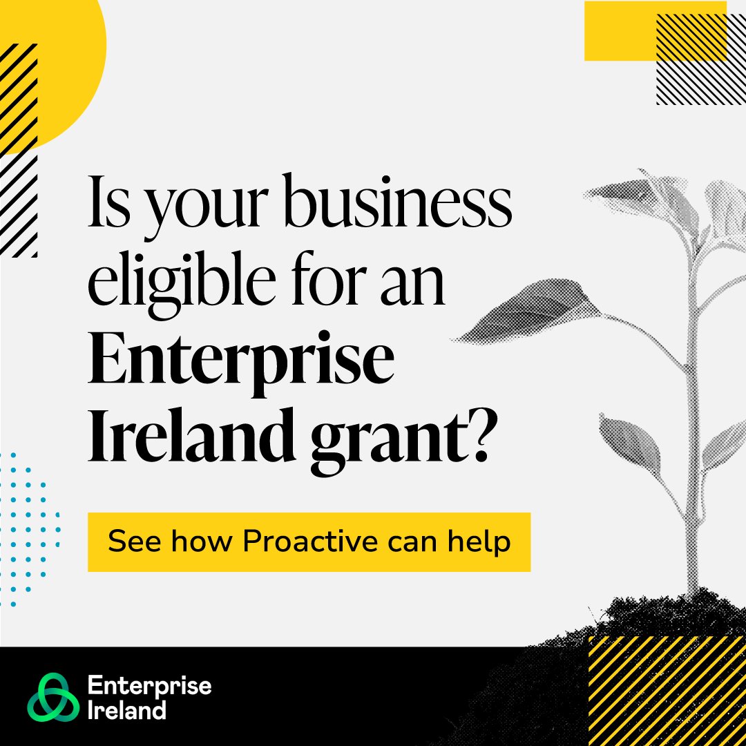 If you're an Irish company ready to grow your business online, the Digital Marketing Capability Grant could be your golden ticket.

SEO, PPC, content strategy or website, we’ll help you get your digital ducks in a row, flying in the right direction.

More: proactive.ie/news/digital-m…