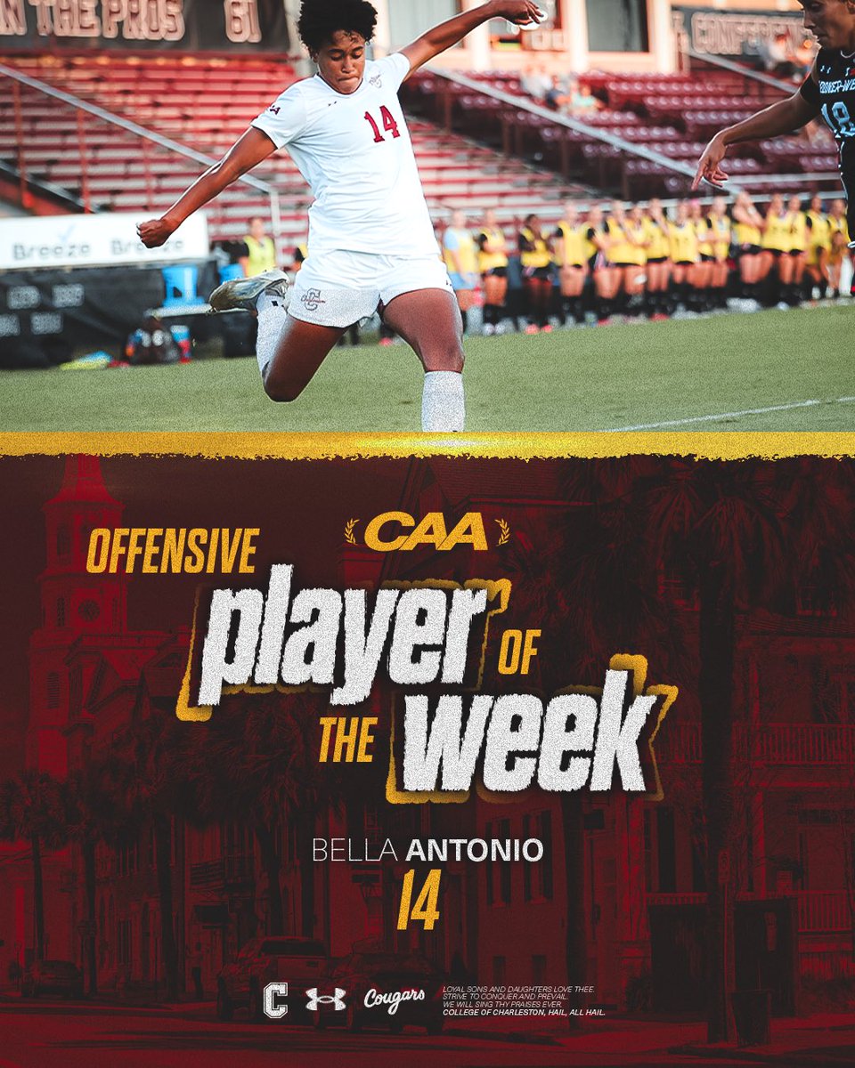 Charleston Women's Soccer tweet media