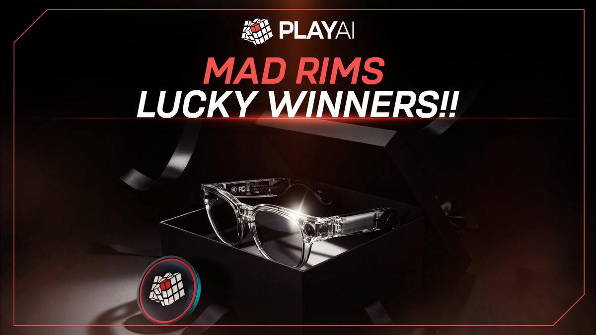 Play AI 🎲🎮 (@playainetwork) on Twitter photo The Sale has concluded, & that means just one thing!
Here are the 10 lucky participants that won the MadRims giveaway! DM us to confirm yours😎
<a href="/itskkoma/">itskkoma</a> <a href="/MaraCakeHotSale/">MaraCake 🌊</a> <a href="/MeshClans/">Mesh</a> <a href="/steelorian/">steelorian</a> <a href="/OnyshchukInvest/">is_a_force</a> <a href="/_Jamisky/">©️Jamisky</a> <a href="/powitkorea/">Namnin</a> <a href="/spoilerbull/">Spoiler</a> <a href="/winter4soldier/">冬兵winterSoldier🦅🟠</a> <a href="/madporo_/">Mad Poro 🎒 ⨀ ⌘ 🧙♂️,🛠️ (Ø,G) 🧙♂️,🧙♂️</a> The Sale has concluded, & that means just one thing!
Here are the 10 lucky participants that won the MadRims giveaway! DM us to confirm yours😎
<a href="/itskkoma/">itskkoma</a> <a href="/MaraCakeHotSale/">MaraCake 🌊</a> <a href="/MeshClans/">Mesh</a> <a href="/steelorian/">steelorian</a> <a href="/OnyshchukInvest/">is_a_force</a> <a href="/_Jamisky/">©️Jamisky</a> <a href="/powitkorea/">Namnin</a> <a href="/spoilerbull/">Spoiler</a> <a href="/winter4soldier/">冬兵winterSoldier🦅🟠</a> <a href="/madporo_/">Mad Poro 🎒 ⨀ ⌘ 🧙♂️,🛠️ (Ø,G) 🧙♂️,🧙♂️</a>