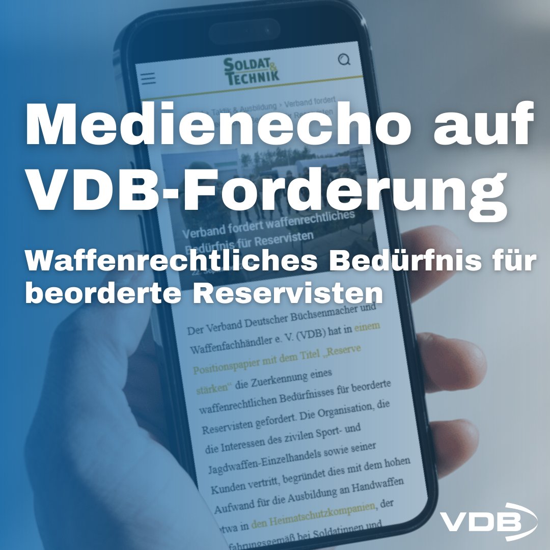 Vielen Dank an alle, die unsere Konzept „Reserve stärken” aufgegriffen haben oder bereits darüber diskutieren!

Unter anderem berichtete die Online-Plattform „Soldat und Technik” mit einem eigenen Artikel:
soldat-und-technik.de/2025/09/taktik…

Die LinkedIn-Seite „Luftwaffe - German Airforce”