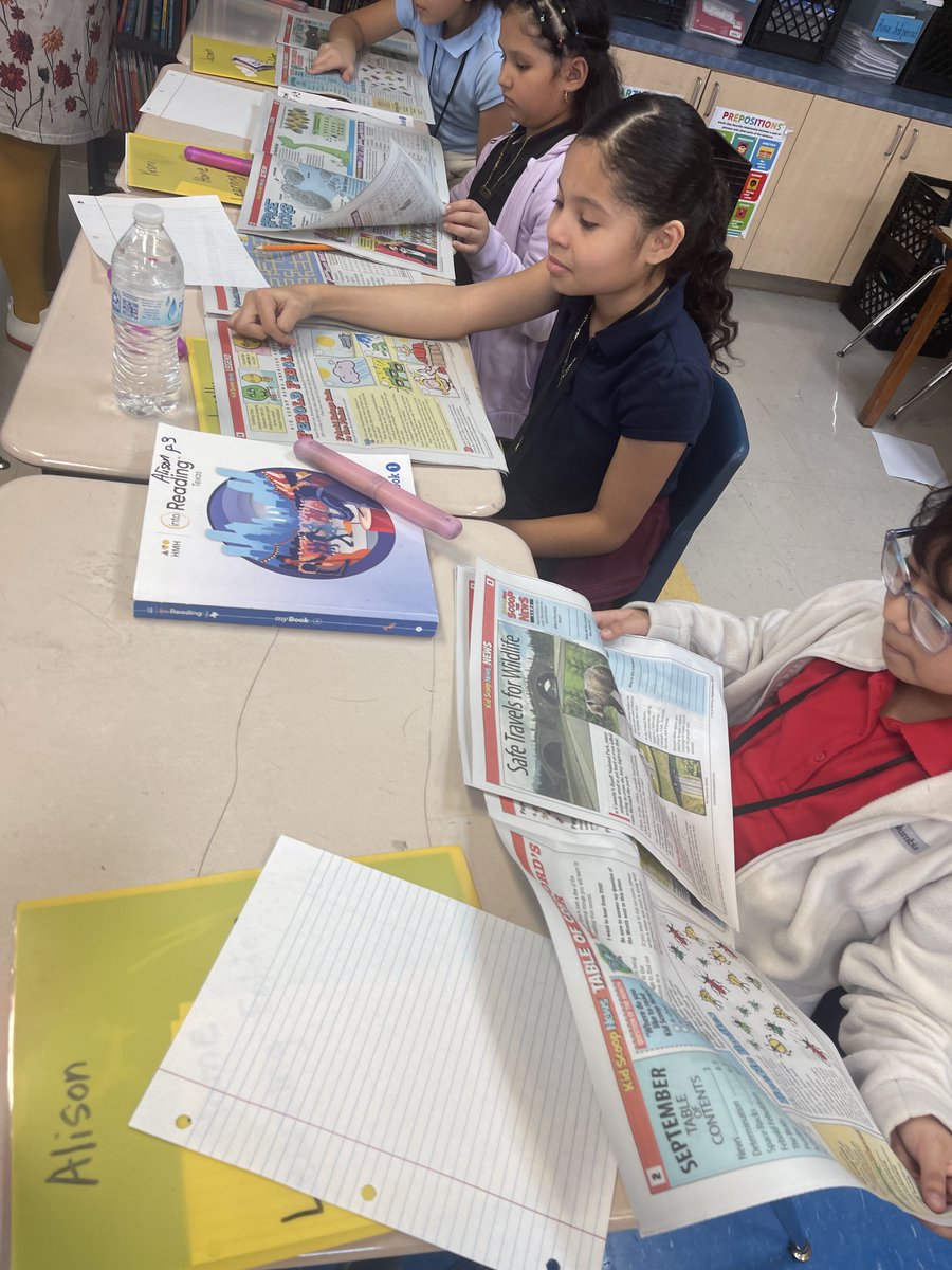 portarthurisd's tweet image. Post 1 of 2 Our DeQueen Elementary School students are reading the latest issue of the Kid Scoop News, a free newspaper publication delivered monthly to PAISD, courtesy of our friends and educational partners at kidscooptexas.org
#ReadingIsFUNdamental
#ReadDaily