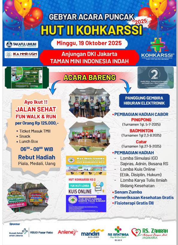 SateSakti's tweet photo. HUT KOHKARSSI KE 2 DENGAN JALAN SEHAT PADA HARI MINGGU, TANGGAL 19 OKTOBER 2025 DAN TURNAMEN CATUR PADA HARI SABTU TANGGAL 27 SEPTEMBER 2025

DAFTARKAN DIRI ANDA SEGERA DENGAN MENGHUBUNGI PANITIA 
DI NOMOR : 0859-2423-8485 ATAU 0858-1918-2226

#fyp 
#funwalk 
#jalansehat 
#catur https://t.co/O6MAJZmwJq