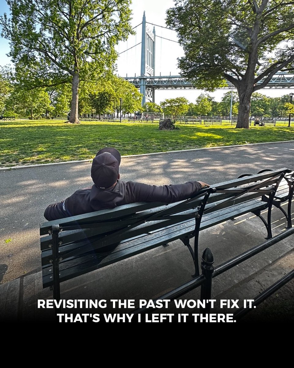 Here is what you can learn from leaving the past where it belongs:

Every closure taught me something new, and I put those lessons straight into the next move. That’s how you turn setbacks into momentum and momentum into success.

Let this be your reminder to sharpen your mindset