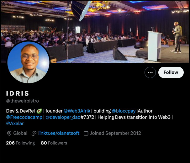 I D R I S tweet media