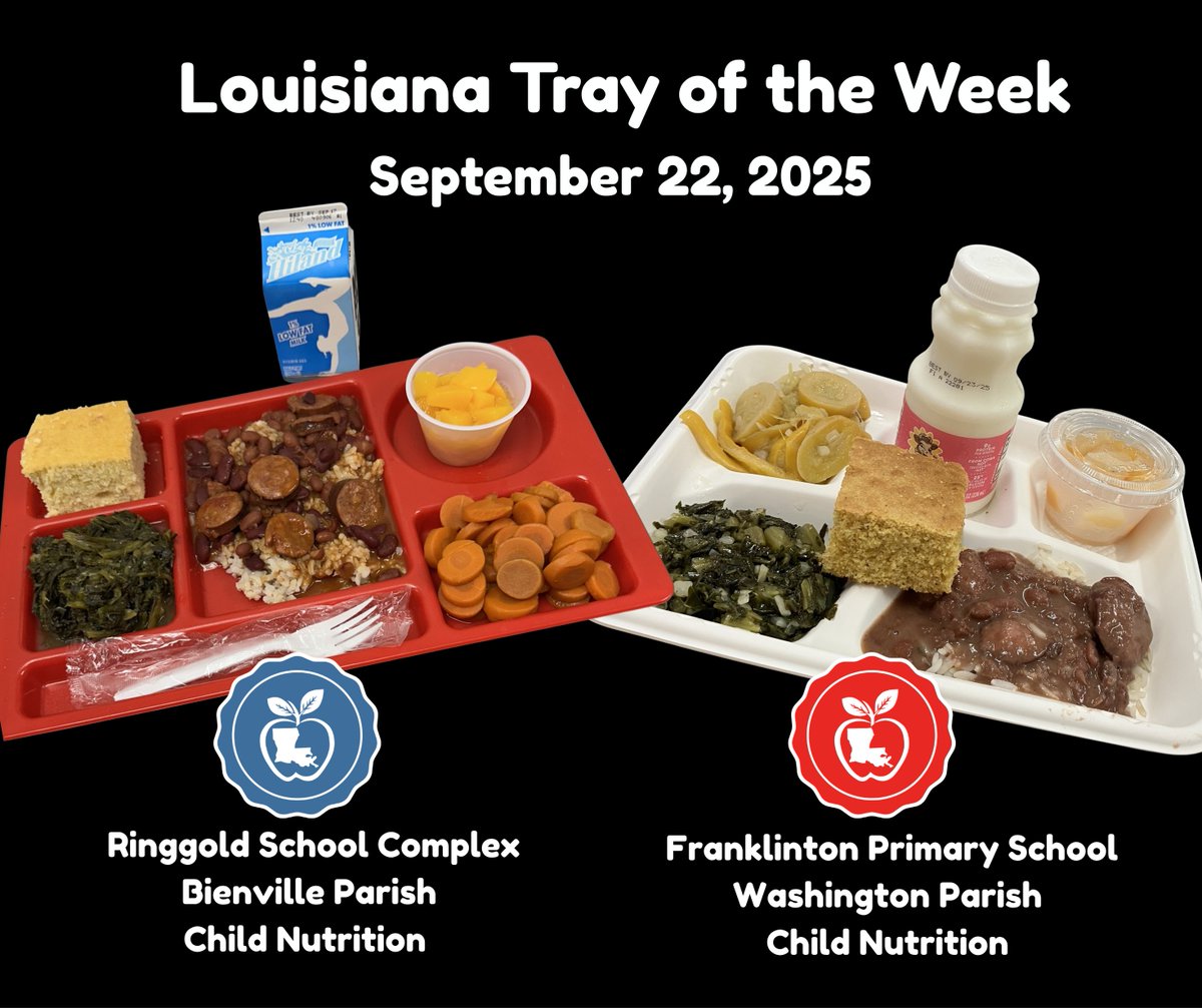 It's Monday, y'all--time for some red beans and rice. The custom of enjoying this comforting dish in #Louisiana at the beginning of the week has deep roots that date back generations. <a href="/beaninstitute/">Bean Institute</a> <a href="/SchoolLunch/">SchoolLunch</a> @northharvestbean louisianafitkids.com/Home/TrayOfThe…