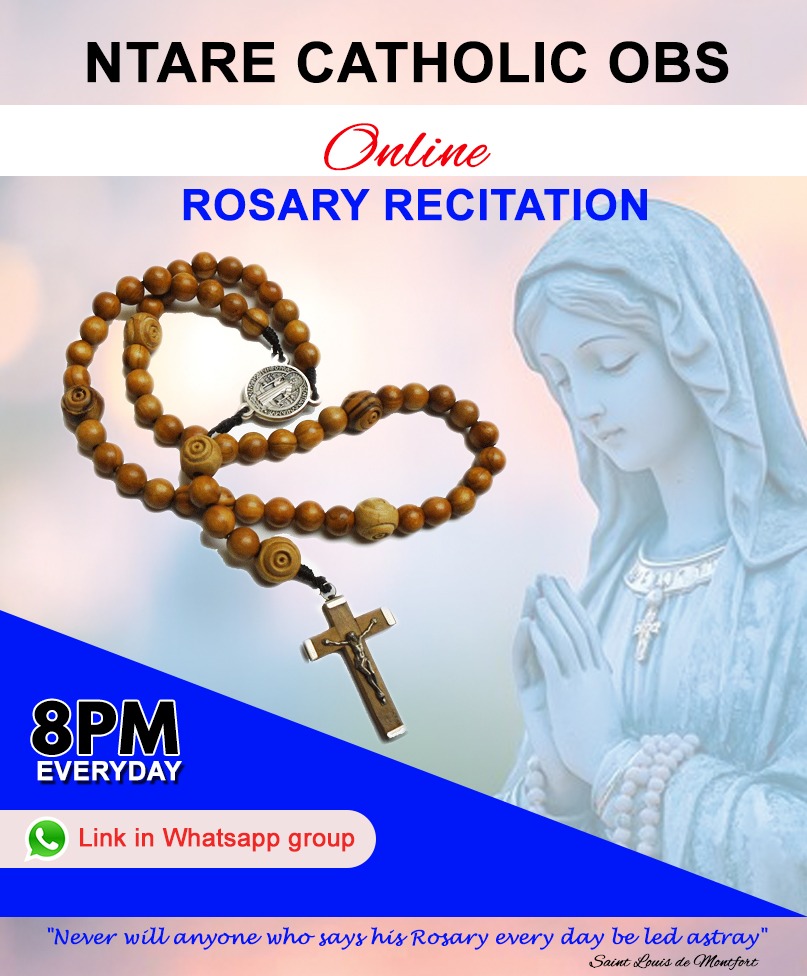 NCCObs's tweet photo. To nurture the spirit of daily fellowships we are inaugurating DAILY recitation of the rosary at 8PM starting today. https://t.co/uA21fKLItO