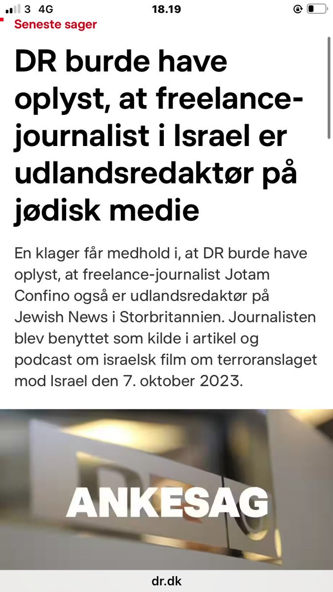 ninapalesabonde's tweet photo. Der er forskel på folk.

Mon medarbejderne fra DR skal deklareres frem over, eller om det kun er @mrconfino  

Fordi jødisk (medie)… https://t.co/sv6zzEC73F