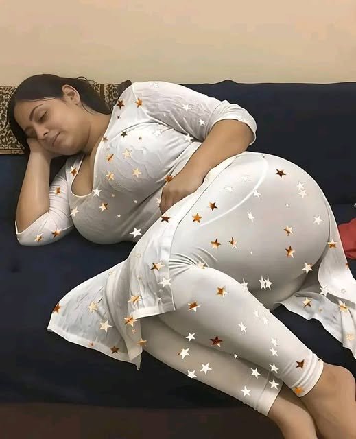 my mom.alone in home