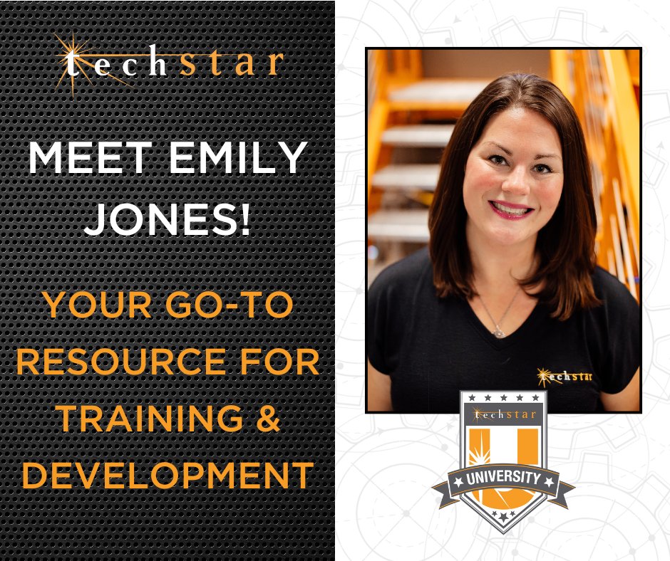 TechStarIS's tweet image. Meet Emily Jones, our Customer Experience Coordinator. She is your go-to resource for all things Training:
- Want custom curriculum?
- Need to iron out travel logistics?
- Want a private tour of THE UNIT?
Emily makes it all happen! Get on her calendar: na2.hubs.ly/H01d7b80
