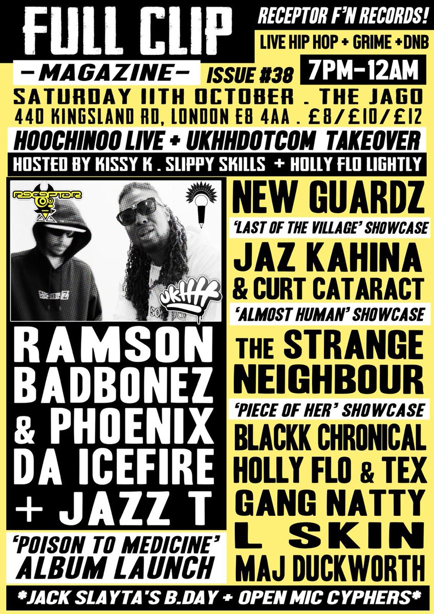 “Poison to Medicine” Album Launch Party <a href="/thejagodalston/">The Jago</a> 11.10.2025 💊 courtesy of <a href="/Hoochinoo/">Hoochinoo Live</a> &amp; <a href="/FullClipMag/">FULL CLIP MAGAZINE</a>