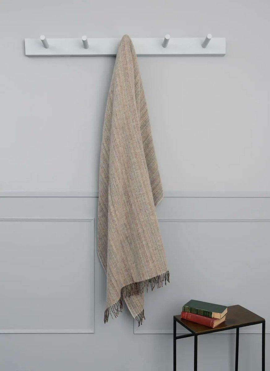 Blarney_Mills's tweet image. ✨ A heritage accent for your home ✨
Woven from the finest wool, our Oatmeal Tweed Throw blends beige with flecks of blue, yellow, red &amp;amp; green for a timeless, multi-tonal finish.
#BlarneyWoollenMills #IrishWool #WoolThrow #HeritageCraft