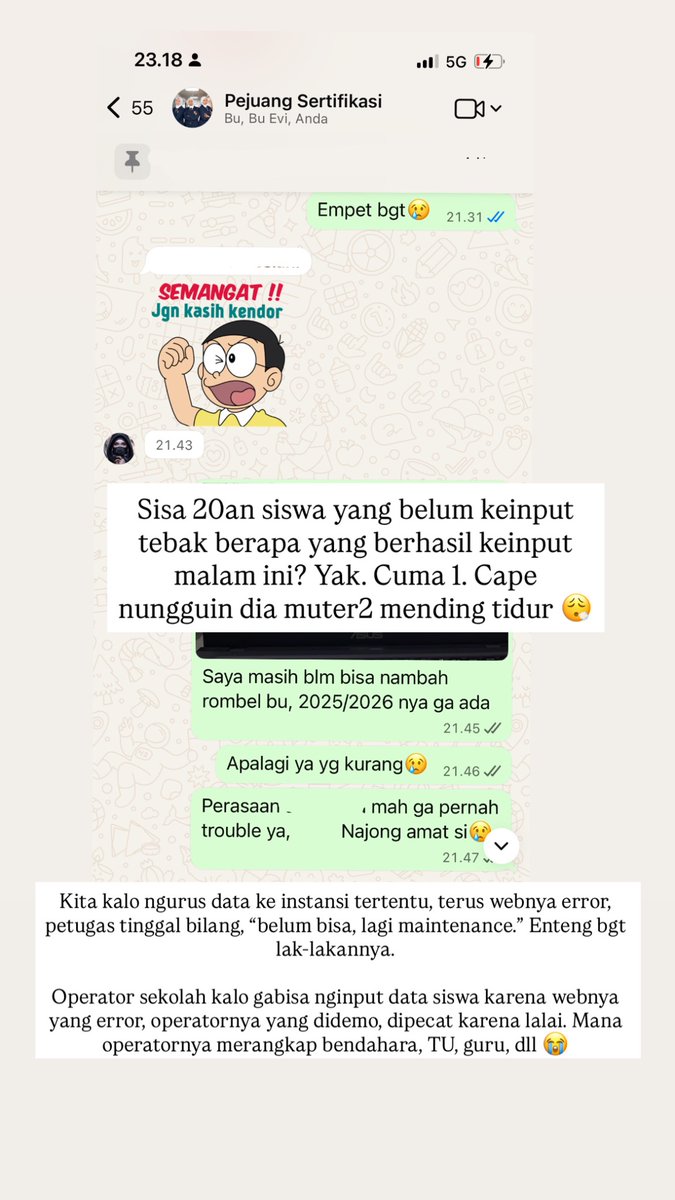 agitavio's tweet photo. Agit tiap bulan September:

Anggaran milyaran tapi aplikasi sampah https://t.co/QAuqwx4tIb