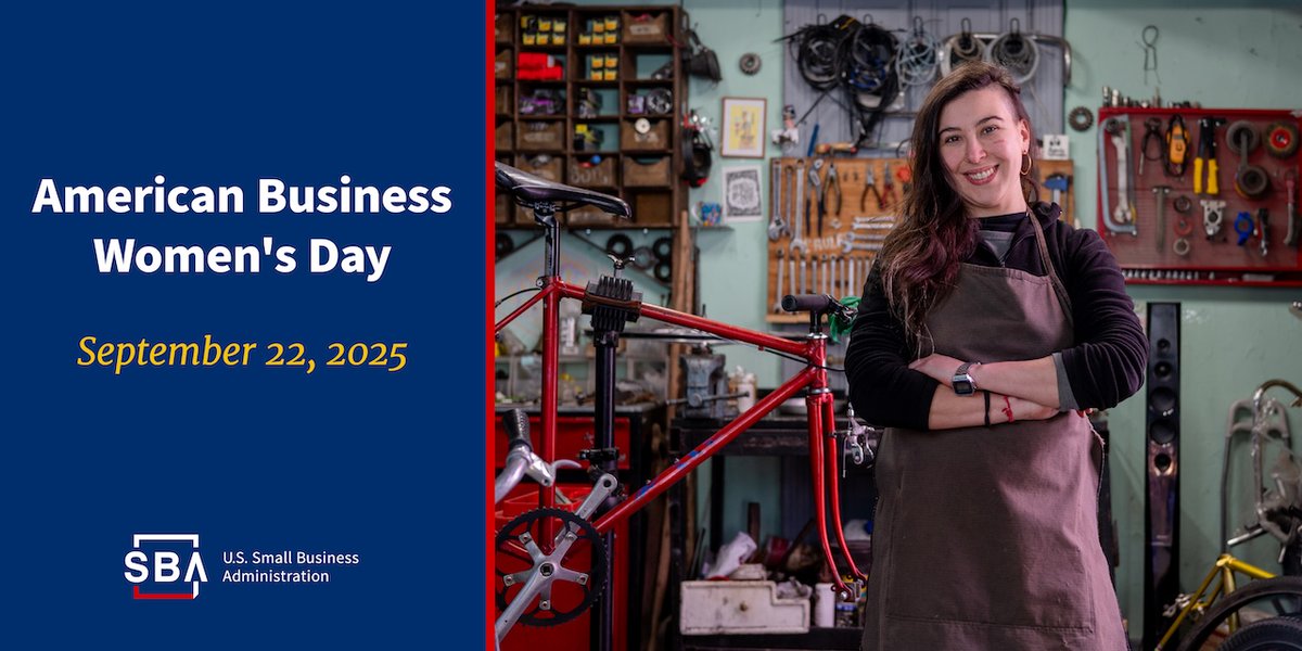 It's #AmericanBusinessWomensDay! Millions of women-owned businesses, including 42% of #Kentucky companies owned by women, power our  economy. Learn about funding, business counseling, contracting opportunities and more resources for women entrepreneurs: sba.gov/women