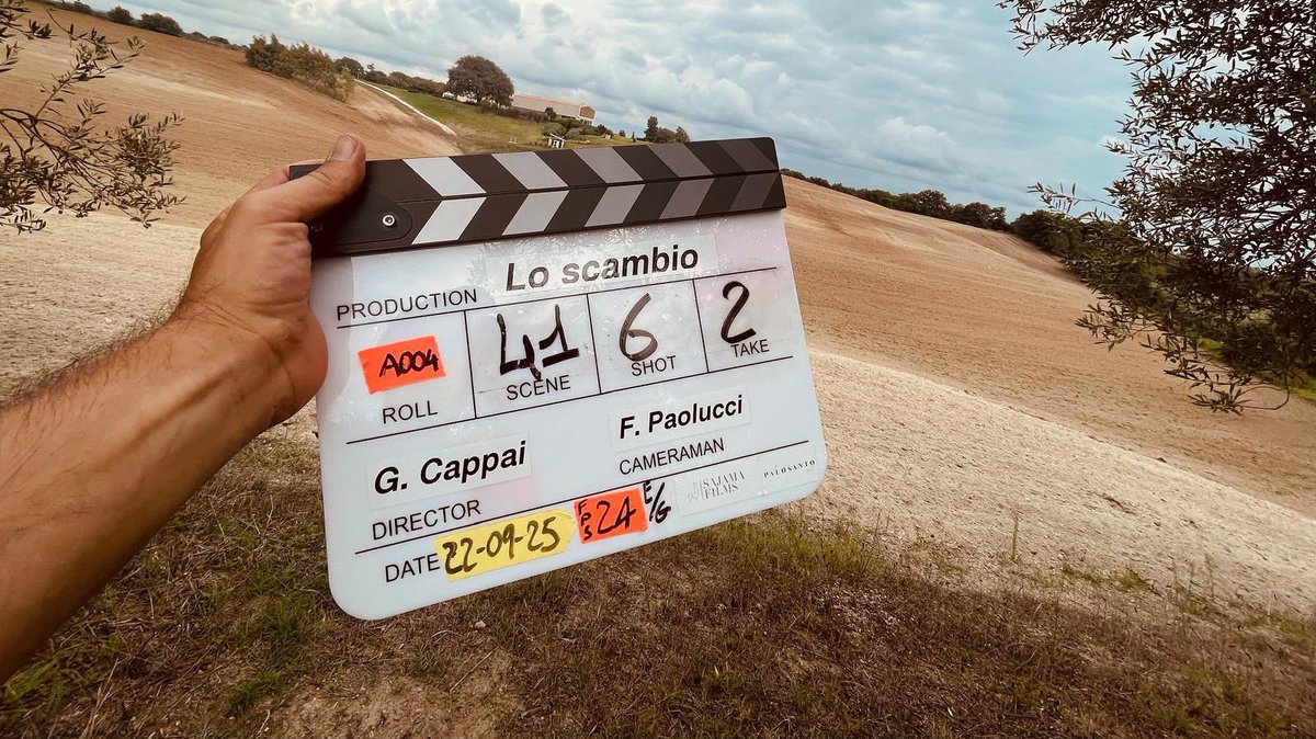 Sono iniziate oggi le riprese del film Lo Scambio di Gianclaudio Cappai 💫