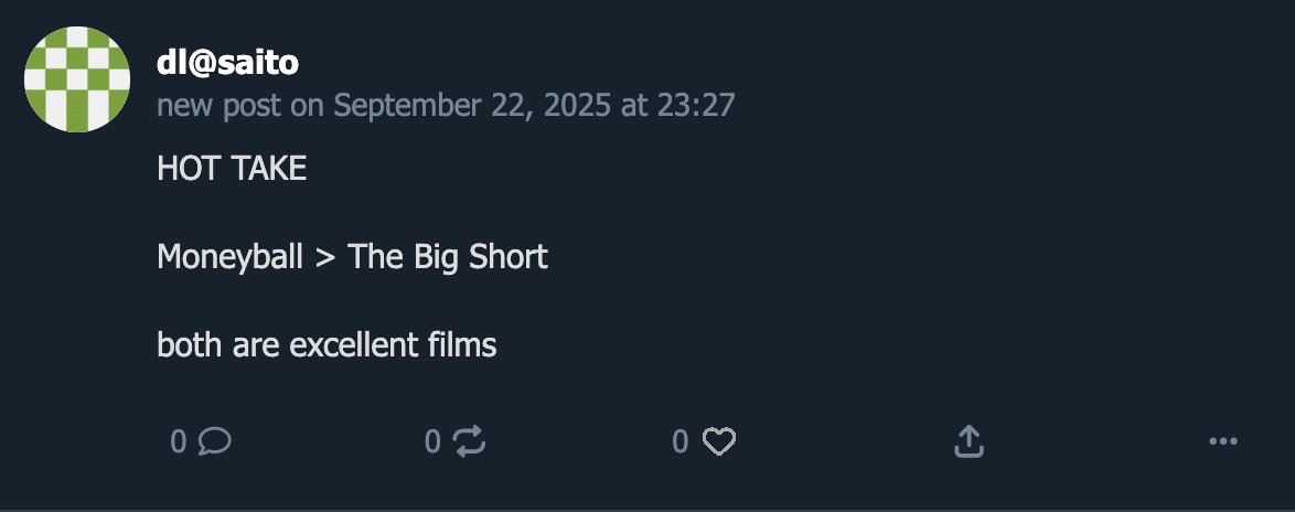 let's be scientific about this:

Wolf of Wall Street > Rush > Moneyball > The Big Short