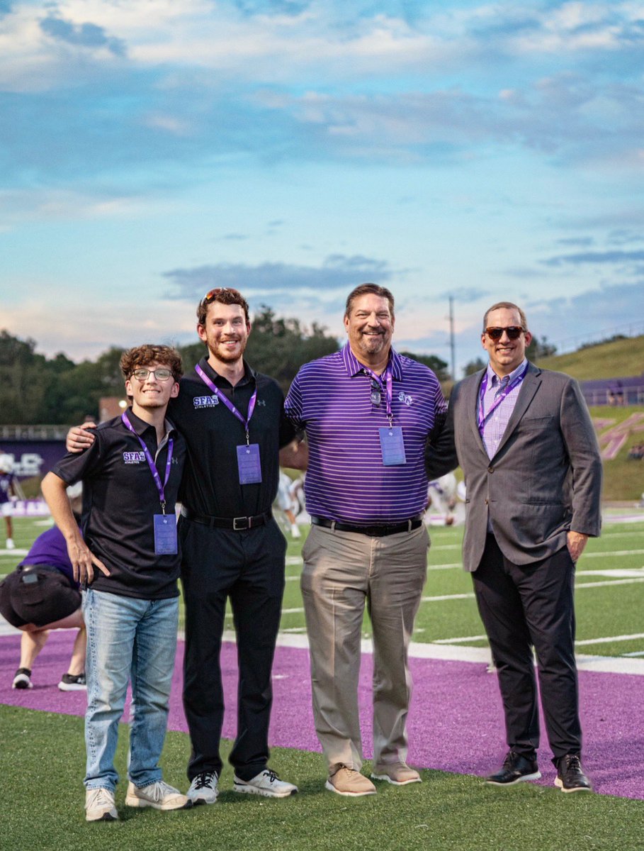 This Saturday during football season was spent with SFA athletics, partners, and our team. SFA's recent integration into the UT system will bring about several facility upgrades. Considerable excitement is building in the Piney Woods.