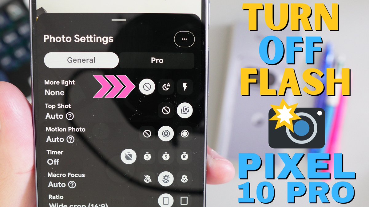 _NorthernViking's tweet image. New tutorial! Learn how to turn off your camera flash on Google Pixel 10 &amp;amp; 10 Pro with this quick, step-by-step guide. #GooglePixel10 #Pixel10Pro #CameraTips youtu.be/Mj6wtWtQ02k