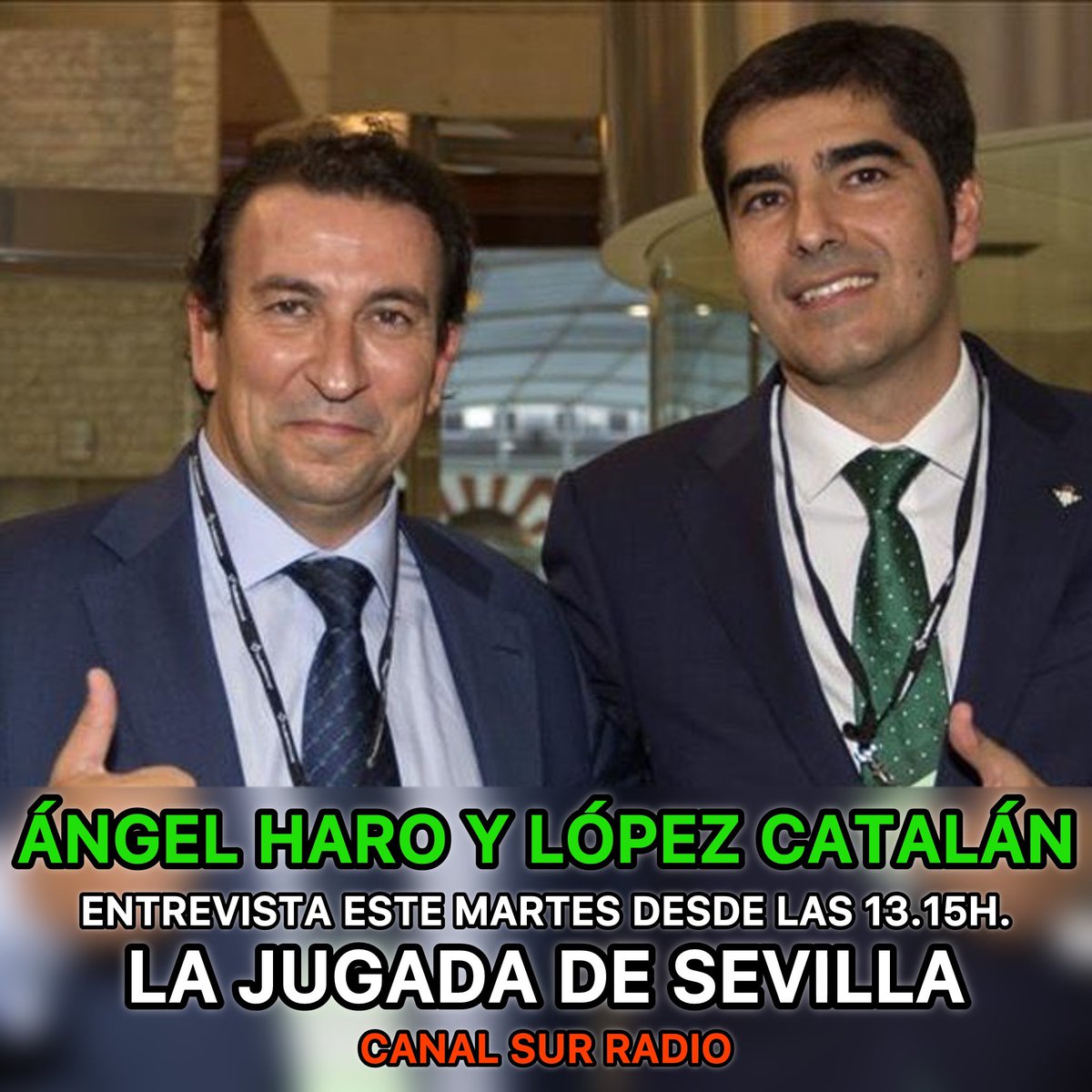 💥 ¡Cumplen 10 años al frente de un <a href="/RealBetis/">Real Betis Balompié 🌴💚</a> que se asienta en Europa!

🟢 ¡Ángel Haro y López Catalán analizarán al detalle con <a href="/manolomartinc/">Manolo Martín</a>, <a href="/edugilsan/">Eduardo Gil</a> y <a href="/TomasFurest/">TOMÁS FUREST RIVERO</a> la gestión de una década de gran crecimiento!

📻 Mañana, desde las 13.15h. en <a href="/CanalSurRadio/">Canal Sur Radio</a>