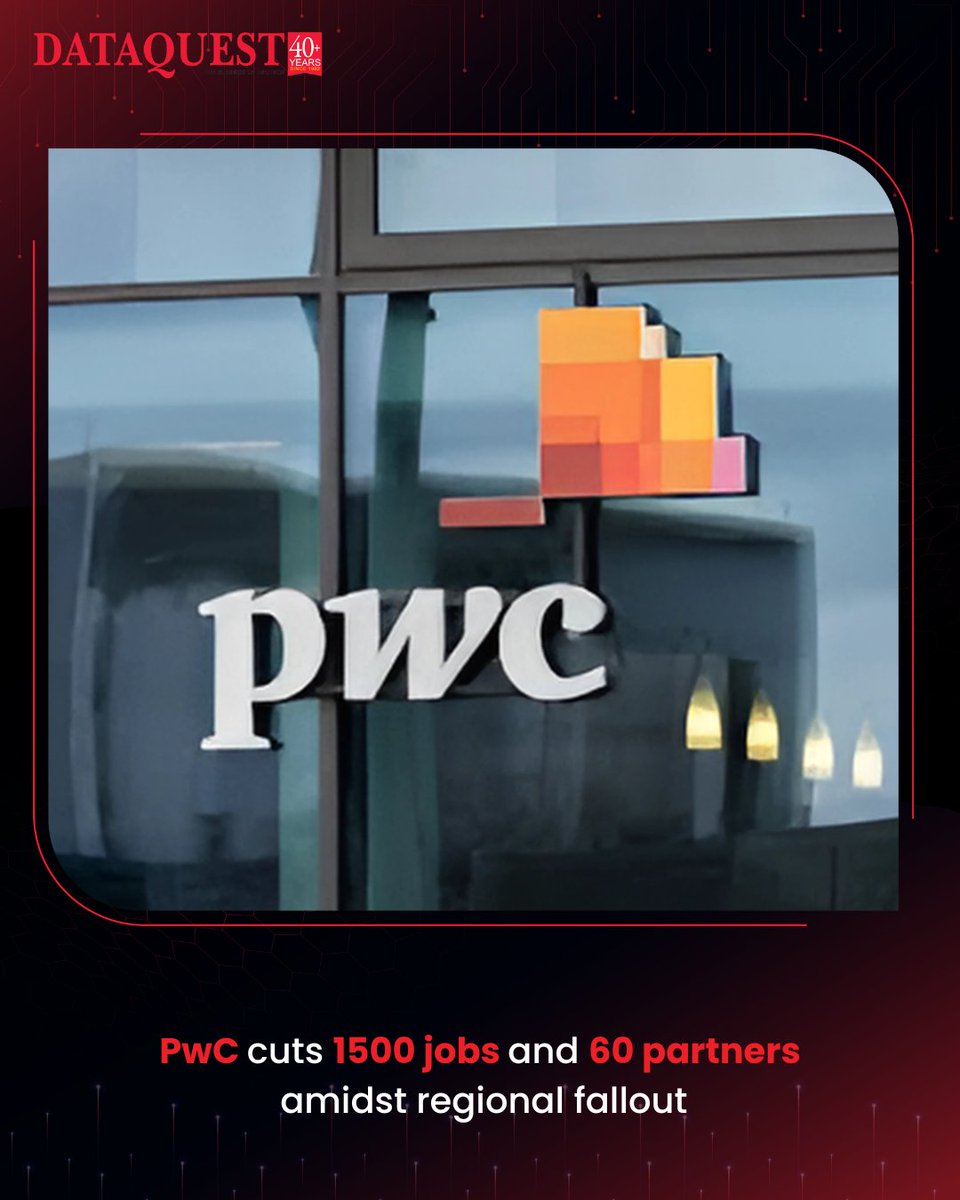 dataquestindia's tweet image. PwC has laid off 1,500 employees and 60 partners, primarily in the Middle East. The move follows flat revenues and a reported one-year ban from Saudi Arabia's Public Investment Fund, a key client.
dqindia.com/news/pwc-cuts-…
#dataquest #PwC #layoffs #data #fallout #regional @PwC