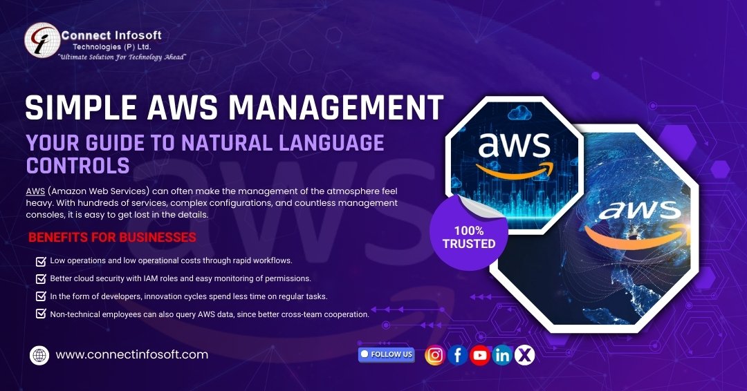 connectinfo_12's tweet image. Simple AWS Management: Guide to Natural Language Controls | Connect Infosoft
Read More: connectinfosoft.com/blog/simple-aw…
#AWS #CloudComputing #AWSManagement #CloudSolutions #CloudSecurity #CloudTechnology #TechInnovation