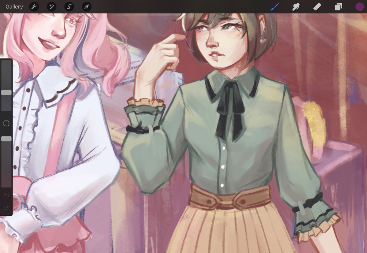 _airipng_'s tweet photo. A few sneak peeks of my almost finished pieces

#wip #projectsekaiart #workinprogress #mtxt https://t.co/zKyiHf6EvA