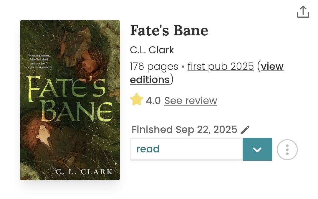 (arc) so much in such a little format. c. l. clark's writing made it feel like i've known these characters forever and root for them on levels i've never rooted