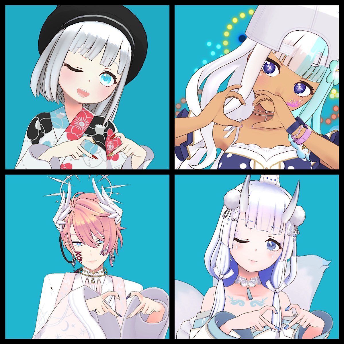 kuma_jps's tweet photo. 応援アイコンもありがとうでした‼️
@Hosshii0628 
@nyaN___abc 
@CEDO753 
@hoshino_yoru32 https://t.co/BbtQ6w3sme