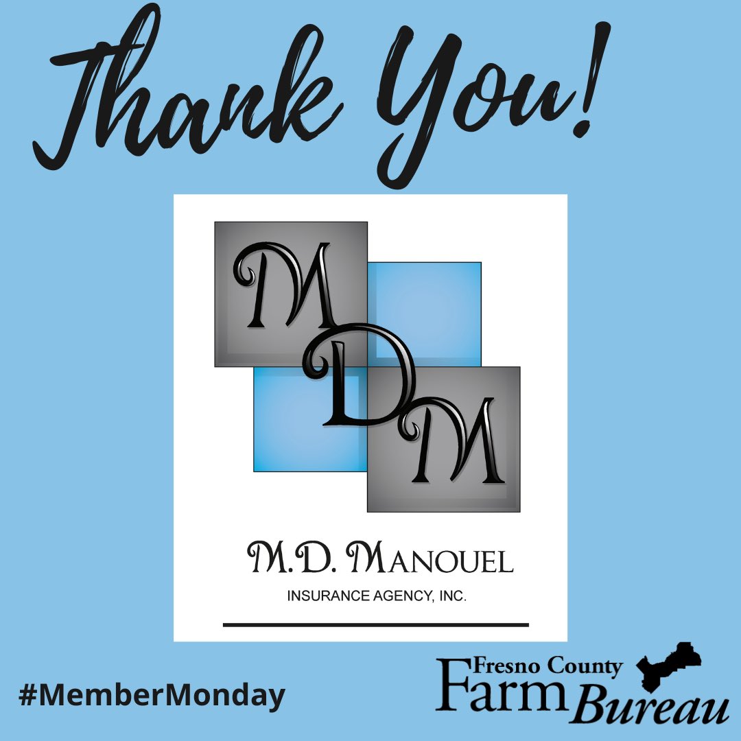 #FCFB is grateful for the support of M.D. Manouel Insurance Agency, Inc. as a #FriendsoftheFamilyFarm #PremiumMember. Visit mdmig.com to learn more. #MemberMonday