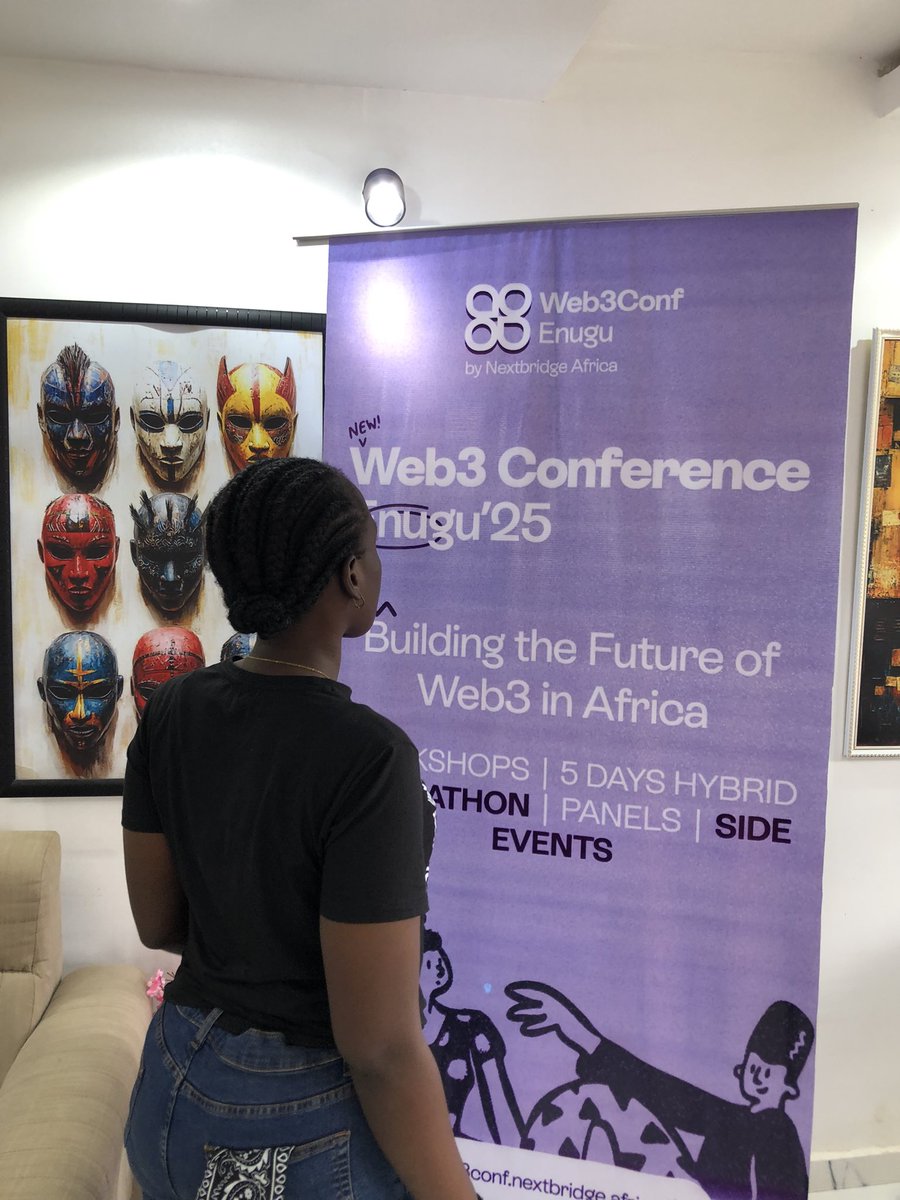 Only1nanya's tweet image. Day 3 was amazing✅😤 @web3confenugu @defiboyszn we go again tomorrow😤#web3conference #enugu