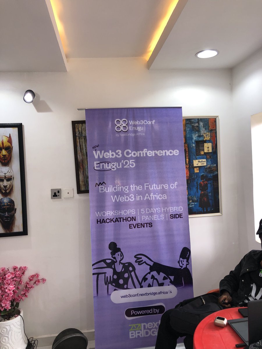 Only1nanya's tweet image. Day 3 was amazing✅😤 @web3confenugu @defiboyszn we go again tomorrow😤#web3conference #enugu