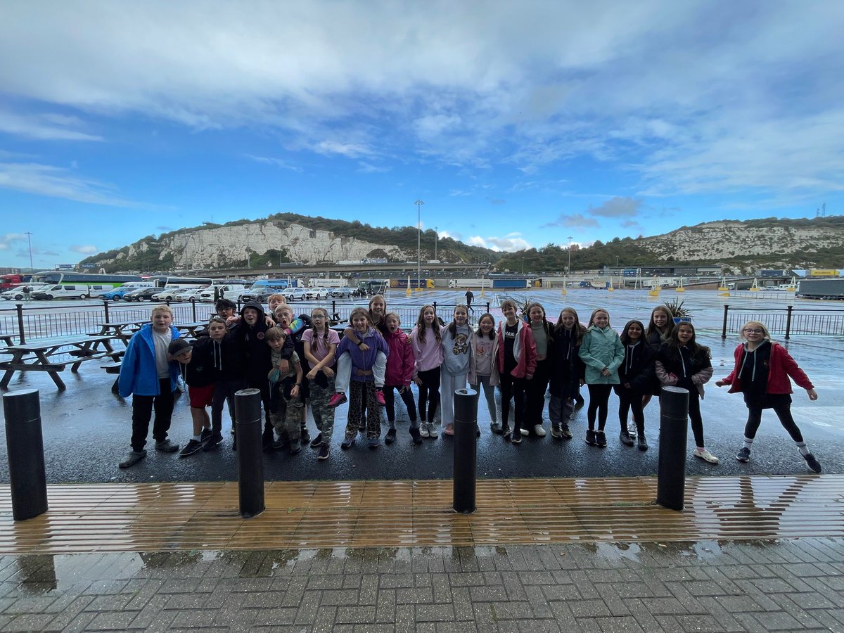 HambrookSchool's tweet photo. #hambrook6 have settled into their first day in the chateaux! A fab journey followed by dinner and tracking/camouflage tonight. Tomorrow we’re off to the local town alongside scavenger hunts and obstacle courses 😁 https://t.co/wvCKppEC6b