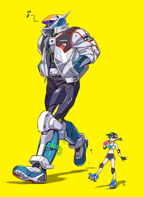 お散歩中