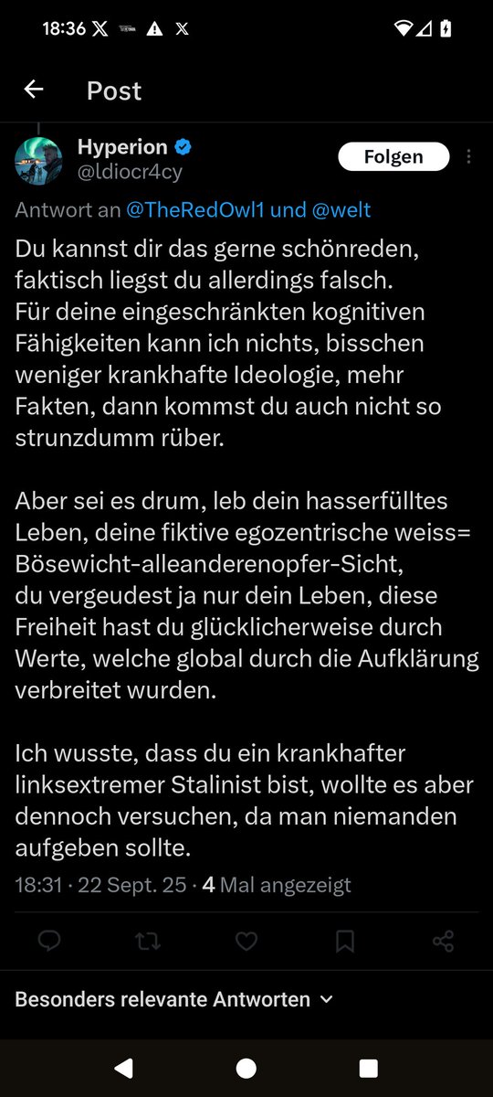 weedweazle's tweet photo. @ldiocr4cy @TheRedOwl1 @welt Junge, was bist du bitte für ein erbärmlicher Doppelmoralist?
Keine Argumente nur dusslig Propaganda nachplappern...

@grok Vergleiche und bewerte die Kolonialgeschichte Europas zu anderen Kontinenten https://t.co/SrmhINU3IK