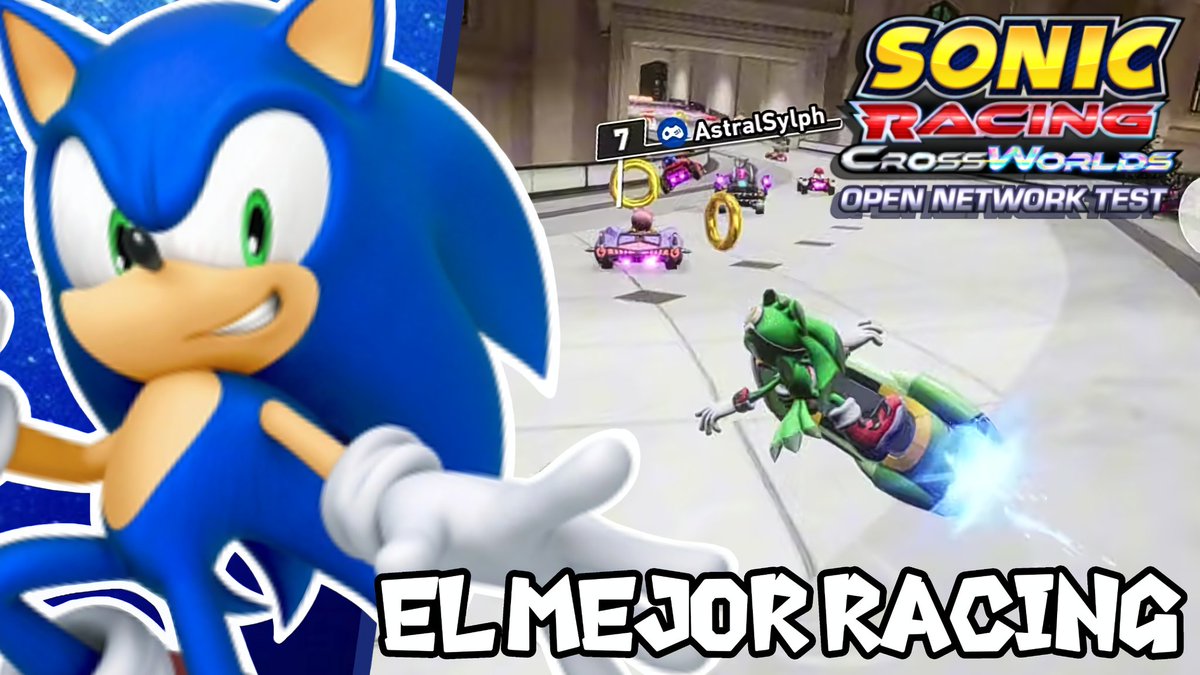 JezDario's tweet image. 🔴¡¡¡NUEVO VIDEO!!!🔴

Aquí el video de jugando la beta abierta porque se me hizo tarde, tarde demasiado editando xD
#SonicRacingCrossWorlds #SonicTheHedgehog #BetaNetwork #DarioJeZ 
👇👇👇

youtu.be/wo3nuNMq_Hw?si…
