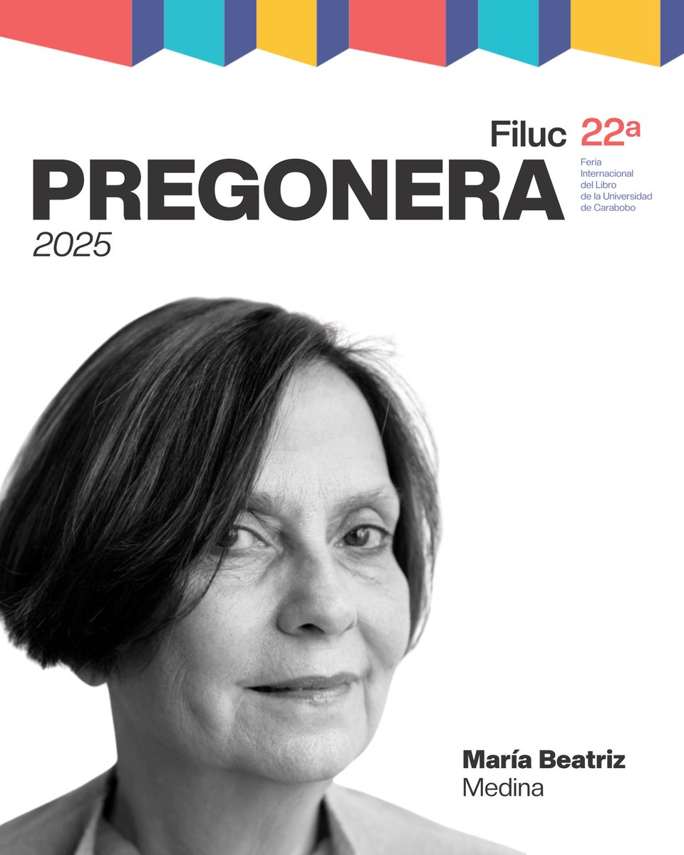 Le damos la bienvenida a nuestra pregonera, María Beatriz Medina. Una figura destacada en el mundo de la literatura y la promoción de la lectura.

Su experiencia y dedicación la convierten en la voz ideal para la 22.a edición, que se celebrará del #29OCT al #2NOV en la <a href="/GaleriaBS/">Gal. Braulio Salazar</a>