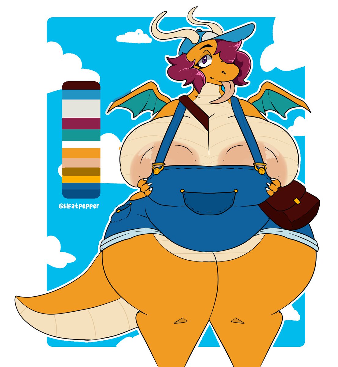 Custom dragonite for <a href="/AM_STRONG_/">STRONG The MuscleWizard</a> 

Gotta love a Thicc Pokémon 💕🤪