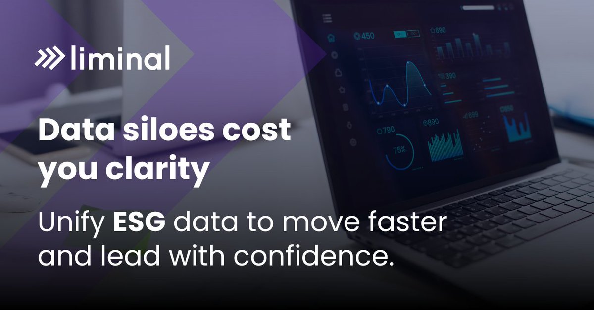 LiminalData's tweet image. Fragmented ESG data means slower reporting, blind spots, and missed opportunities.
Sustainable Business Intelligence (SBI) unifies data for faster decisions, clearer compliance, and stronger results.
More info: 🌐 liminalimpact.com
#ESG #SBI #DataDriven
