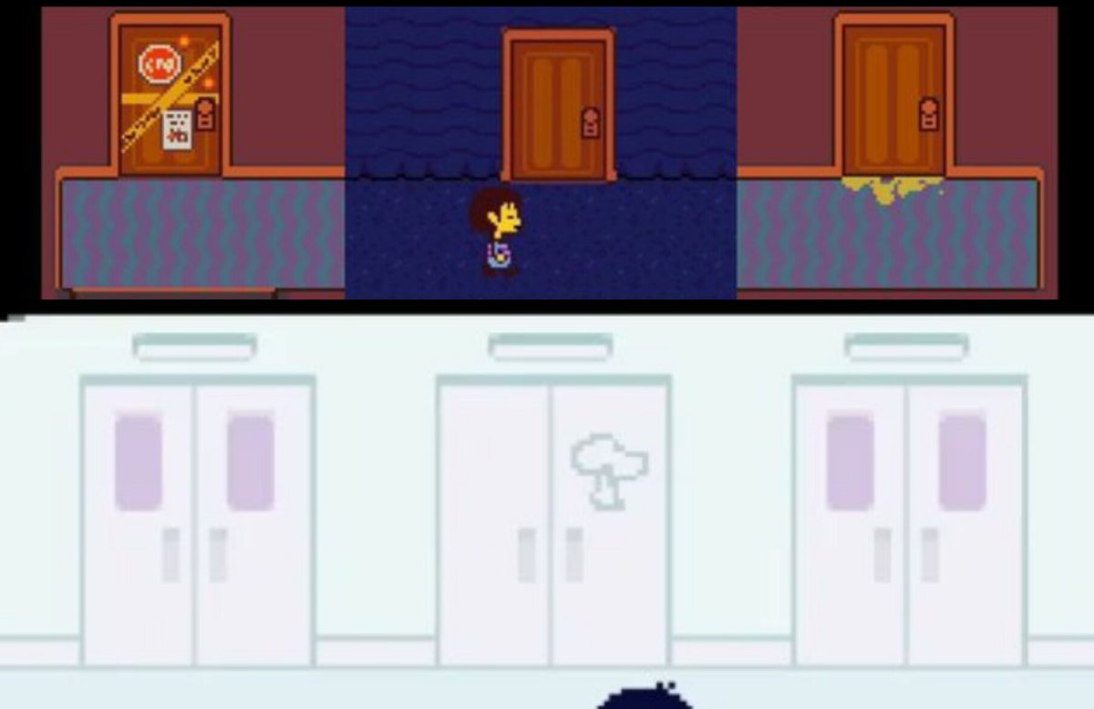 Forgotten Man being Deltarune's Gaster is even more likely now in my head
