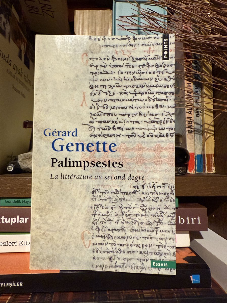 "Palimpsest" artık Tetes’te.
İnce detayları eşe dosta ancak rakı masasında anlatabilirim. Ama hadisenin kabası şöyle: az kişi bilir, sene 2019 bir yayınevi kurdum, adı Palimpsest. Yayımlayacağım ilk kitap da Genette’nin Palimpsest’i (evet, bazı takıntılarım var).