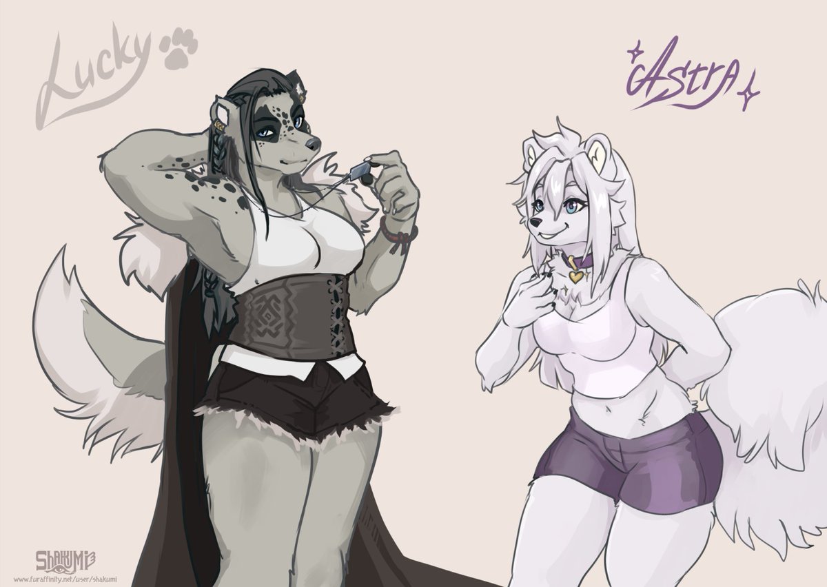 Doodles with my Aidi - Lucky and Echo's Astra~ 

#furrygirls #doodle