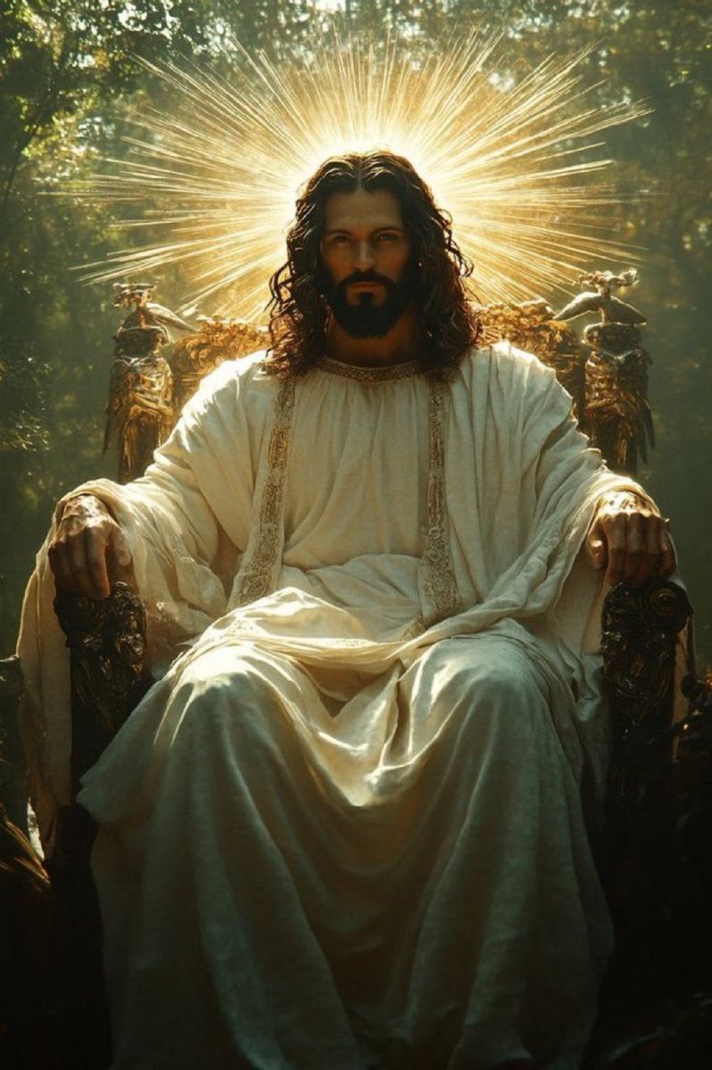 Jesus reigns eternally. 
He is in control. 
He is the King.