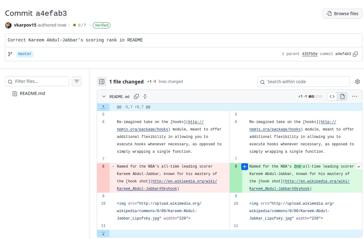 mongoosejs's tweet image. We finally corrected an incorrect statement in our hooks library&apos;s docs 🌝🏀