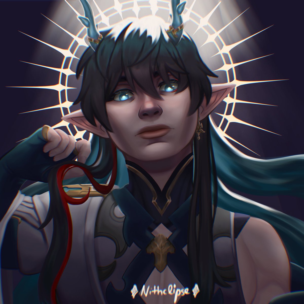 Nithclipse's tweet image. A homage before the new update: Dan Heng, Imbibitor Lunae &amp;lt;3
#danheng #HonkaiStairRail #ImbibitorLunae #fanart