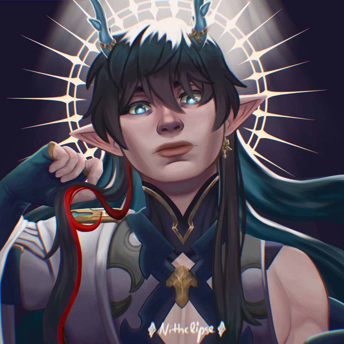 Nithclipse's tweet image. A homage before the new update: Dan Heng, Imbibitor Lunae &amp;lt;3
#danheng #HonkaiStairRail #ImbibitorLunae #fanart