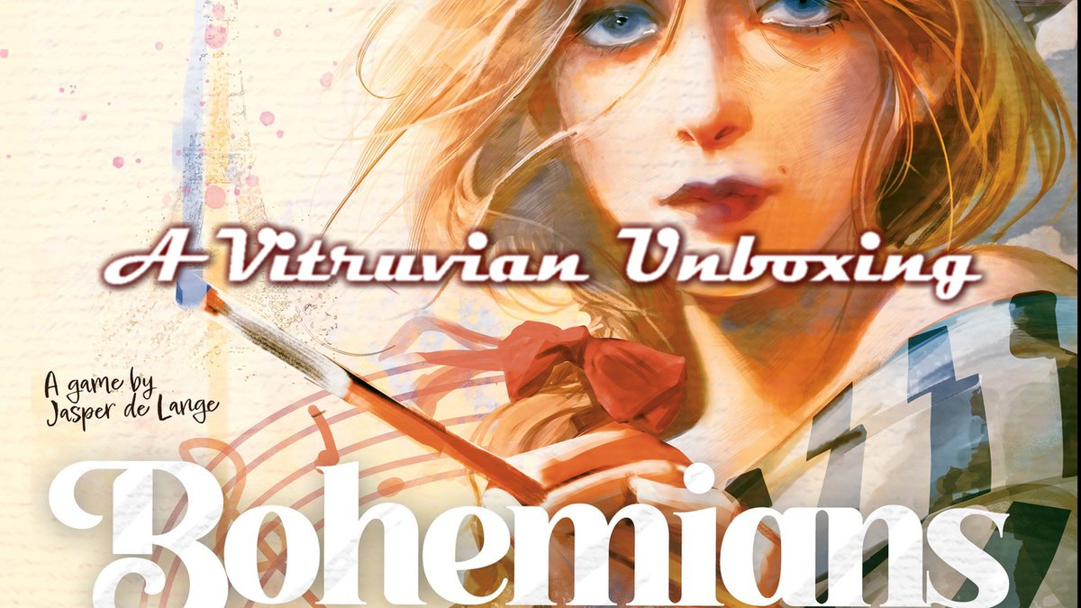 In October, Portal Games will be releasing a brand new deck building game with some interesting twists and a great theme: Bohemians. Let's check out what the georgeous cover hides.

youtu.be/SfI7P2KeDOs

<a href="/trzewik/">Ignacy Trzewiczek at Portal Games</a> #boardgames #unboxing