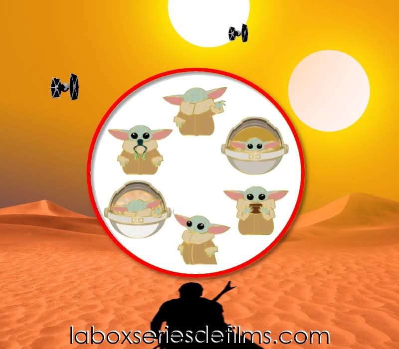 BoxSeriesFilms's tweet image. Sur lequel de ces pin&apos;s Grogu allez-vous tomber ? Six modèles sont à collectionner dans La Box SeriesDeFilms #TheMandalorian.

Au menu, une boîte contenant cinq produits officiels de la série #StarWars, disponible au tarif de 29€90. Telle est la voie ! 

laboxseriesdefilms.com/produit/la-box…