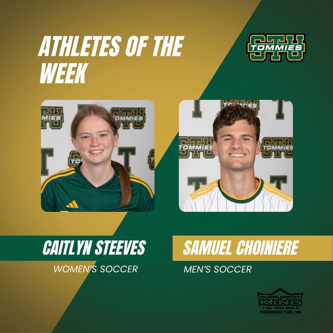 Congratulations to our <a href="/SKFredericton/">Supplement King Fredericton</a> Athletes of the Week!