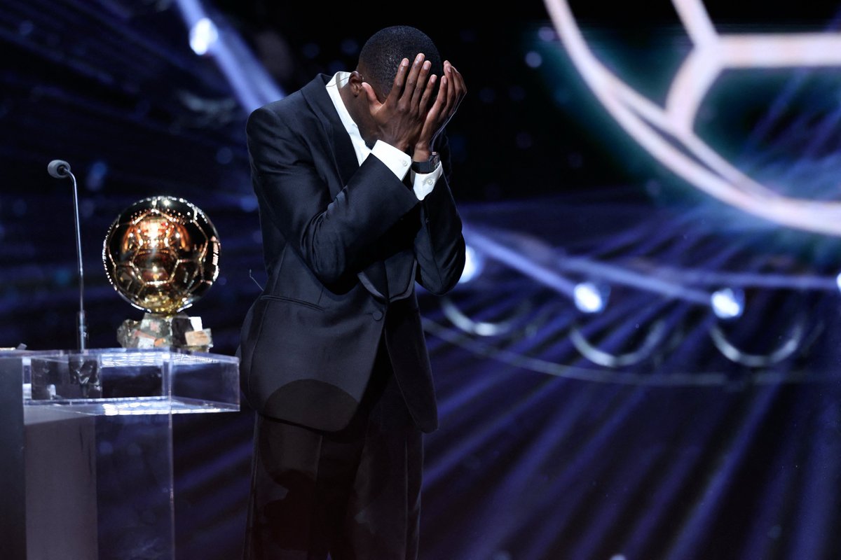 The more time you invest into studying and pursuing football in a professional capacity, the easier it can feel to lose touch of what this sport is about. But I'm proud to see Ousmane Dembele win the Balon d'or. For himself, for what it represents, for the story it captures; it